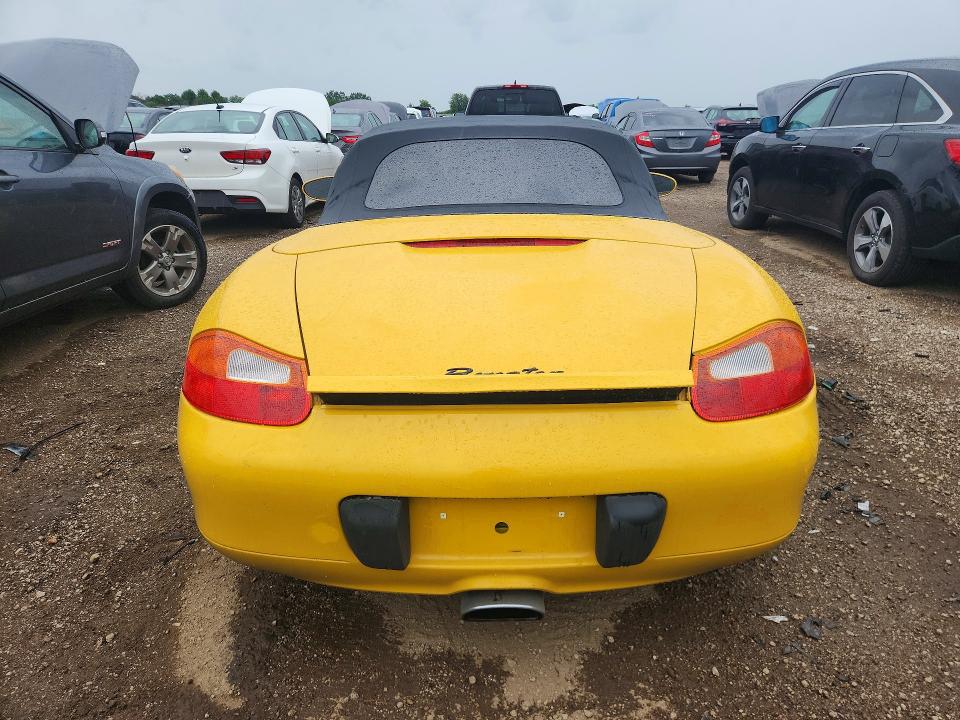 2000 Porsche Boxster VIN WP0CA2981YS620502 COPART salvage auction — MECHANICAL, Wi - Certificate Of Title, sold $1,950 on 2026-08-06 (photo 6)