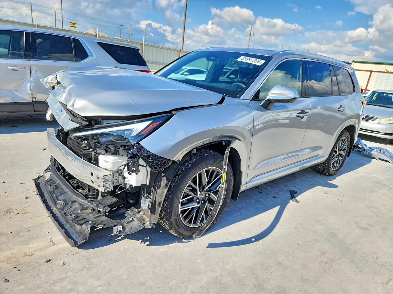 2025 Lexus TX 350 VIN 5TDAAAA64SS017295 — COPART salvage auction photo
