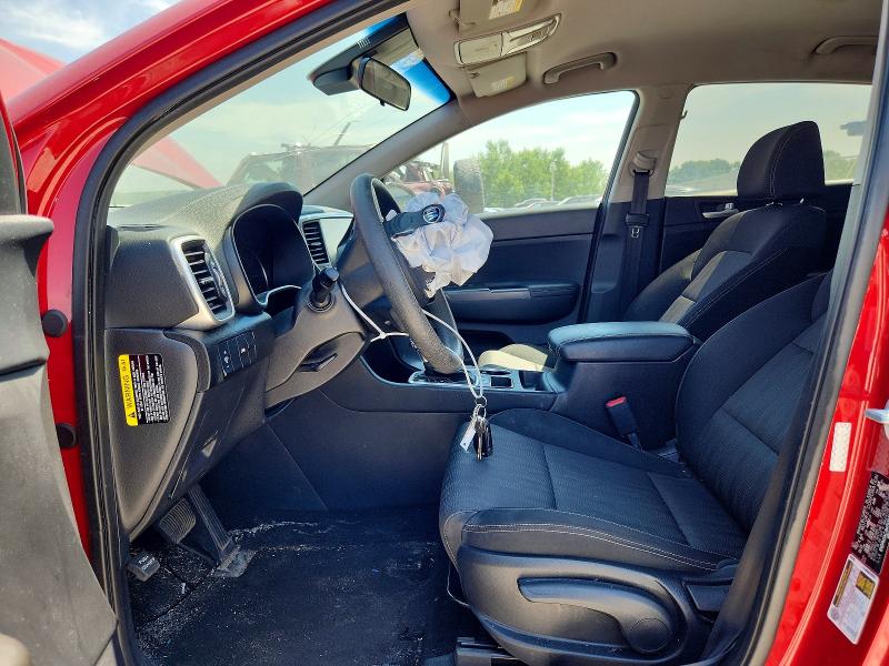 2021 Kia Sportage VIN KNDPM3AC4M7930395 COPART salvage auction — FRONT END, Mi - Certificate Of Title, sold $1,500 on 2026-07-30 (photo 7)