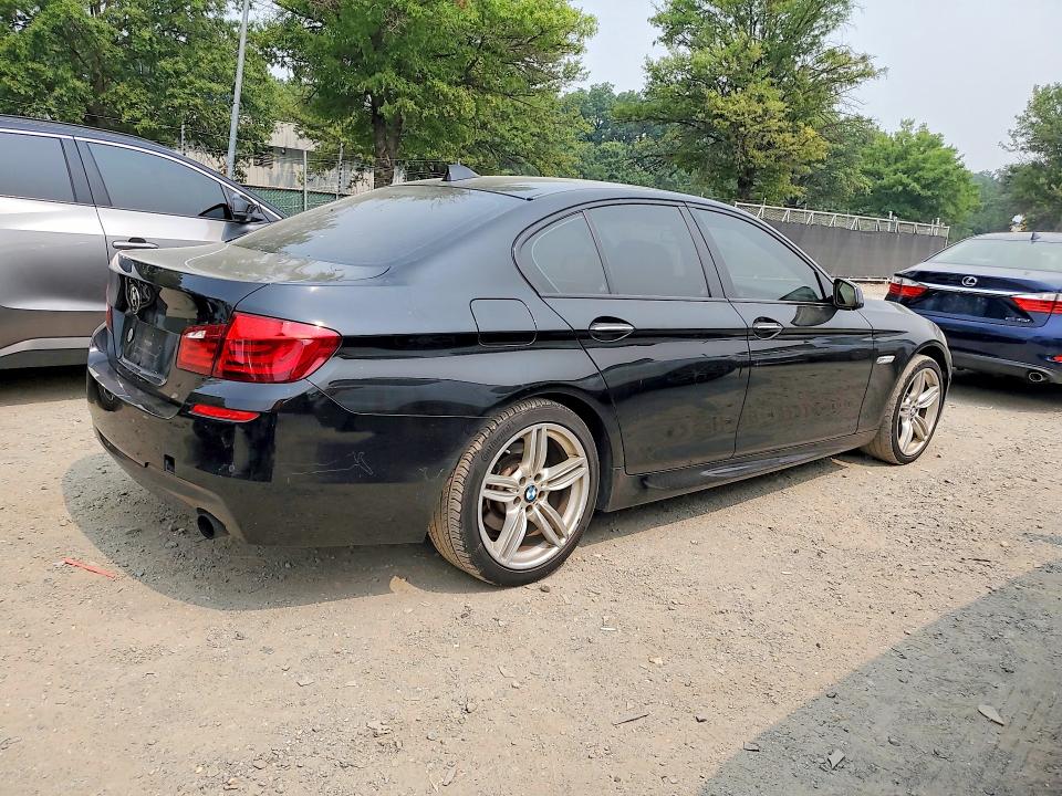 2013 BMW 5er VIN WBAFU7C5XDDU75830 COPART salvage auction — MINOR DENT/SCRATCHES, Va - Certificate Of Title, sold $175 on 2026-07-28 (photo 3)