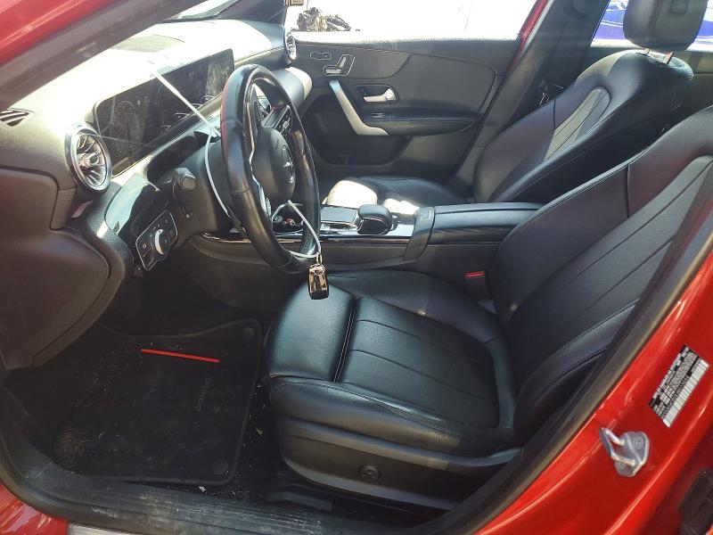 2019 Mercedes-benz A-klasse VIN WDD3G4FB2KW013654 COPART salvage auction — FRONT END, Pa - Certificate Of Salvage, sold $4,100 on 2026-08-05 (photo 7)