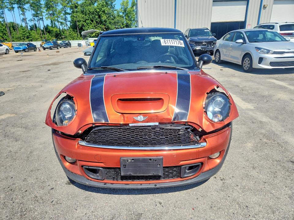 2013 Mini Cooper VIN WMWSV3C53DT390533 COPART salvage auction — FRONT END, Sc - Cert Of Title-Salvage, sold $1,600 on 2026-08-17 (photo 5)