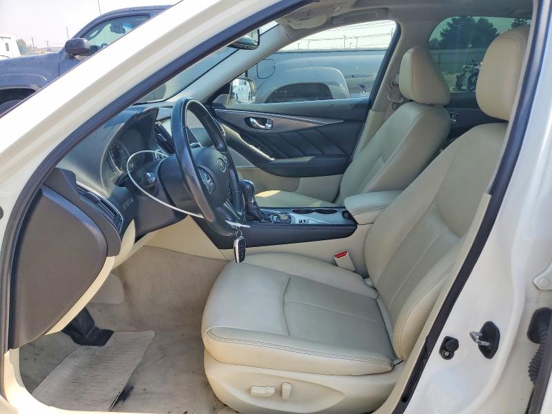 2017 Infiniti Q50 VIN JN1EV7AP1HM743320 COPART salvage auction — FRONT END, ID - CERT OF TITLE -REBUILT SALVAGE, sold $2,000 on 2026-08-27 (photo 7)