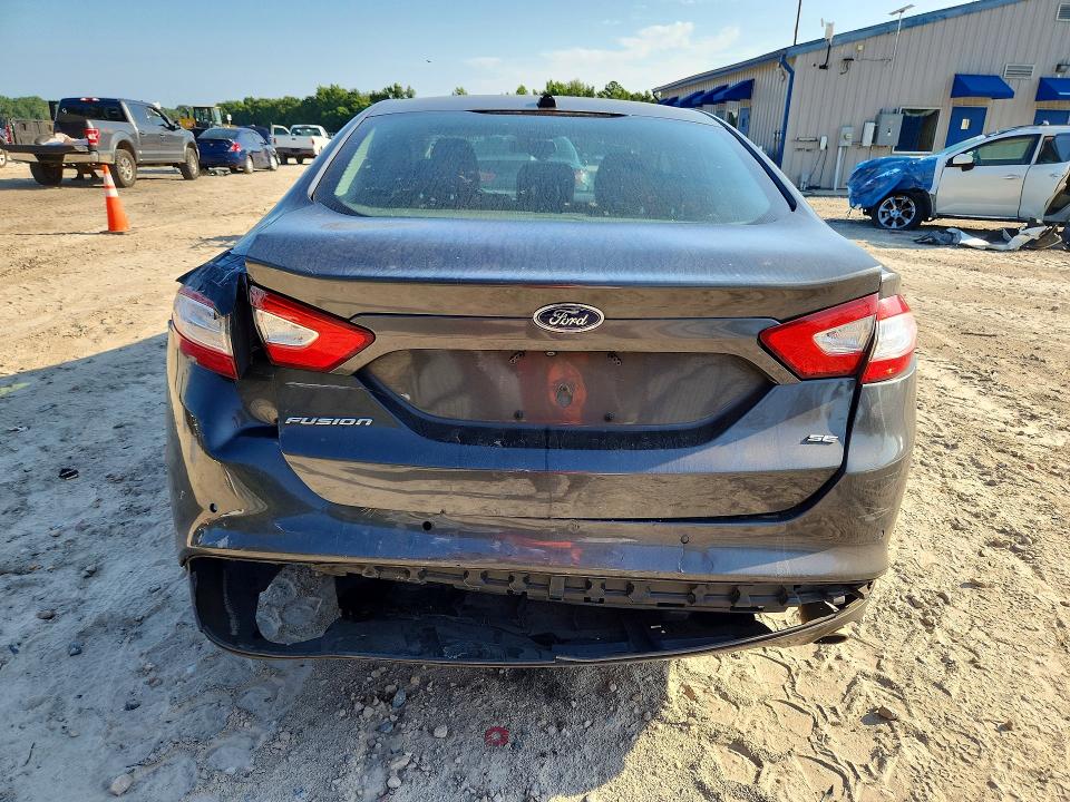 2016 Ford Fusion VIN 3FA6P0H76GR146068 COPART salvage auction — REAR END, Fl - Cert Of Title Slvg Rebuildable, sold $475 on 2026-07-24 (photo 6)
