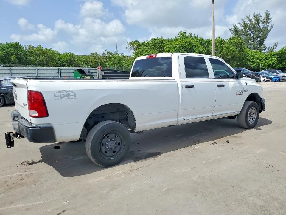 2018 Ram 2500 VIN 3C6TR5HT0JG326156 COPART salvage auction — MINOR DENT/SCRATCHES, Fl - Certificate Of Title (P), sold $7,900 on 2026-08-22 (photo 3)