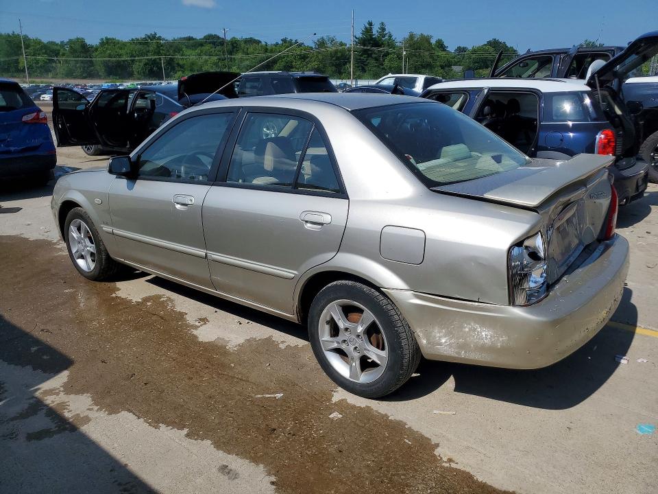 2003 Mazda Protege VIN JM1BJ225X31203163 COPART salvage auction — REAR END, Ky - Cert Of Title-Salvage, sold $350 on 2026-07-22 (photo 2)