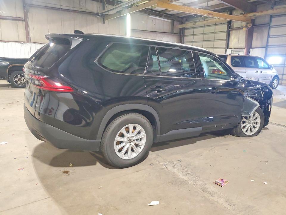 2026 Toyota Highlander VIN 5TDAAAB5XTS134693 COPART salvage auction — FRONT END, IL - CERTIFICATE OF TITLE, sold $28,750 on 2026-07-20 (photo 3)