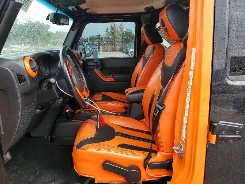 2013 Jeep Wrangler / VIN 1C4BJWDG3DL521444 COPART salvage auction — FRONT END, Fl - Cert Of Title-Rebuilt, sold $4,300 on 2026-07-10 (photo 7)