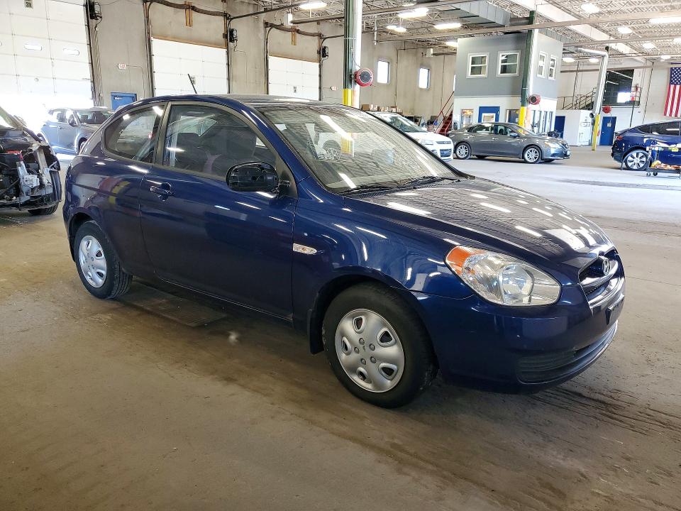 2010 Hyundai Accent VIN KMHCM3AC3AU158124 COPART salvage auction — MECHANICAL, Mn - Certificate Of Title, sold $375 on 2026-07-16 (photo 4)