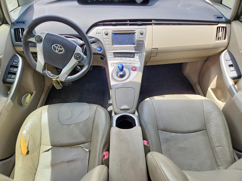 2012 Toyota Prius VIN JTDKN3DU6C5422063 COPART salvage auction — FRONT END, Ga - Cert Of Title-Salvage, sold $2,200 on 2026-07-27 (photo 8)