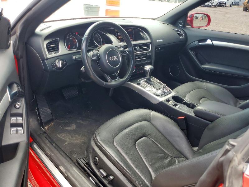 2013 Audi A5 VIN WAUTFAFH7DN007550 COPART salvage auction — FRONT END, Tx - Salvage Vehicle Title, sold $200 on 2026-07-30 (photo 8)