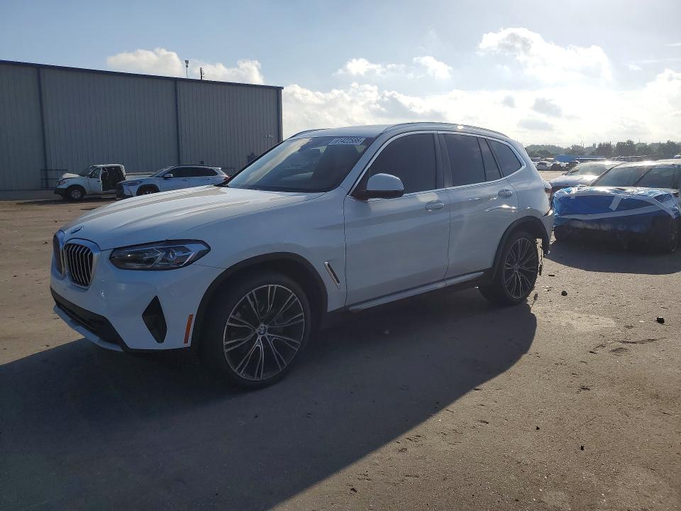 2024 BMW X3 VIN WBX47DP09RN314081 — COPART salvage auction photo