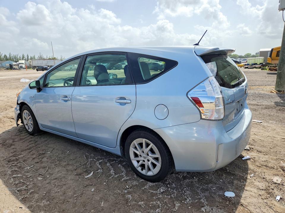 2014 Toyota Prius VIN JTDZN3EU6E3325327 COPART salvage auction — FRONT END, Fl - Cert Of Title Slvg Rebuildable, sold $1,300 on 2026-07-21 (photo 2)