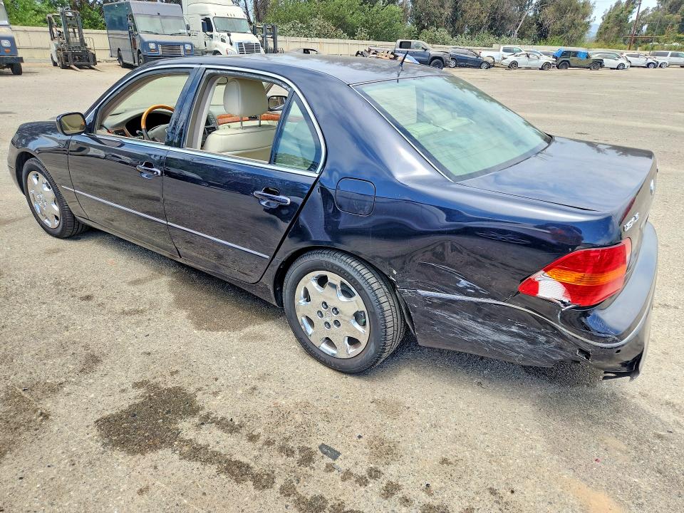 2003 Lexus Ls VIN JTHBN30F430122640 COPART salvage auction — REAR END, Ca - Salvage Certificate, sold $100 on 2026-07-21 (photo 2)