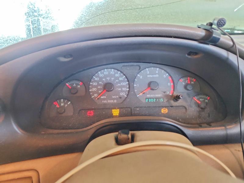 2000 Ford Mustang VIN 1FAFP4446YF239450 COPART salvage auction — REAR END, AZ - CERTIFICATE OF TITLE (P), sold $475 on 2026-09-04 (photo 9)