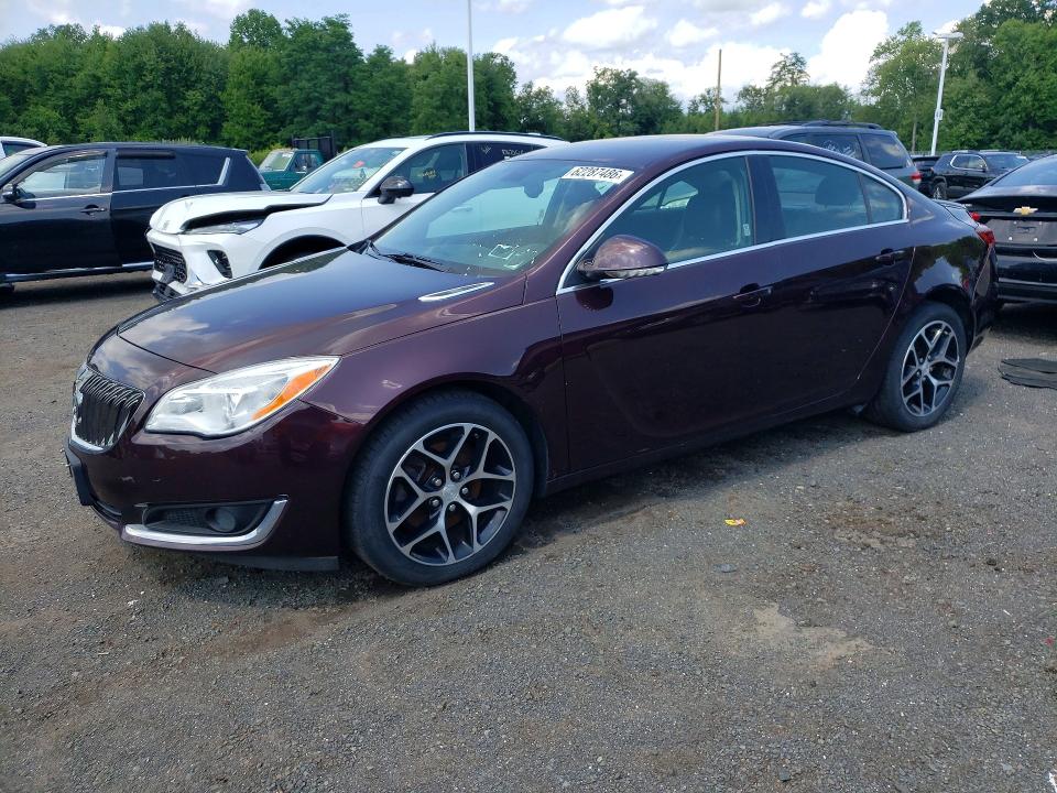 2017 Buick Regal VIN 2G4GL5EXXH9117073 COPART salvage auction — REAR END, Va - Certificate Of Title (P), sold $1,500 on 2026-07-30 (photo 1)
