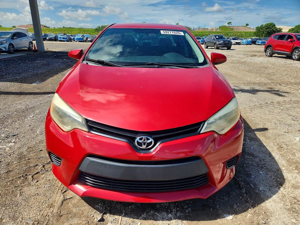 2014 Toyota VIN 5YFBURHE7EP085370 COPART salvage auction — REAR END, Fl - Cert Of Title Slvg Rebuildable, sold $15 on 2026-07-21 (photo 5)