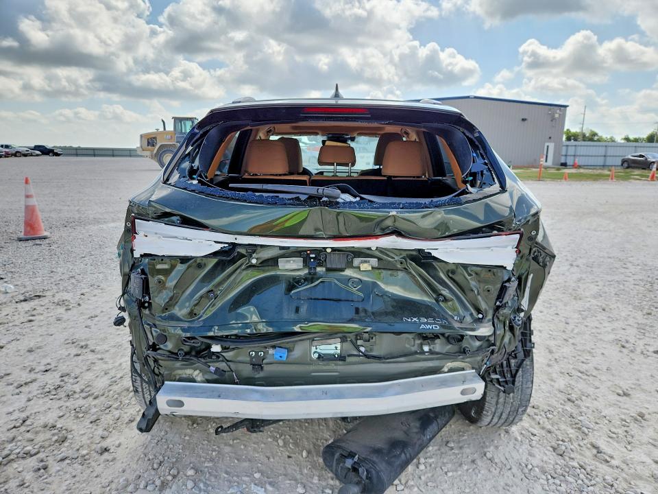 2025 Lexus Nx VIN JTJGKCEZ1S2061864 COPART salvage auction — REAR END, TX - SALVAGE VEHICLE TITLE (P), sold $24,100 on 2026-07-09 (photo 6)