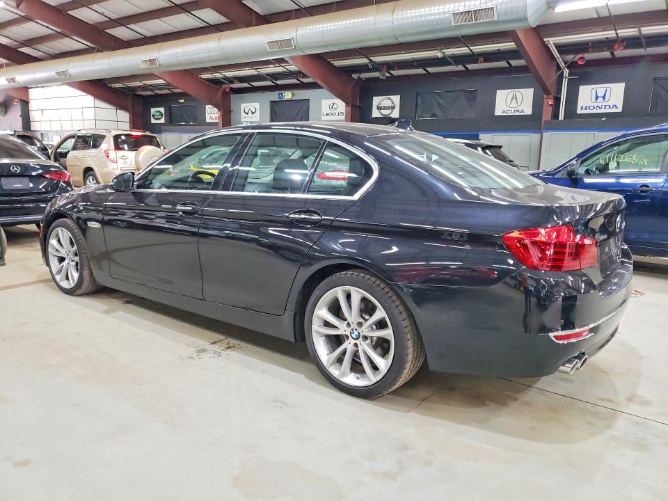 2014 BMW 5 series VIN WBAFV3C54ED686139 COPART salvage auction — MINOR DENT/SCRATCHES, Ny - Certificate Of Title (P), sold $4,500 on 2026-07-27 (photo 2)