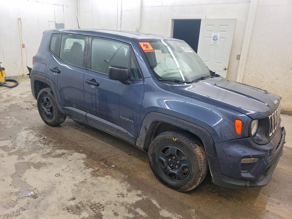 2021 Jeep Renegade VIN ZACNJDAB9MPM38815 COPART salvage auction — FRONT END, Tn - Salvage Certificate, sold $600 on 2026-08-19 (photo 4)
