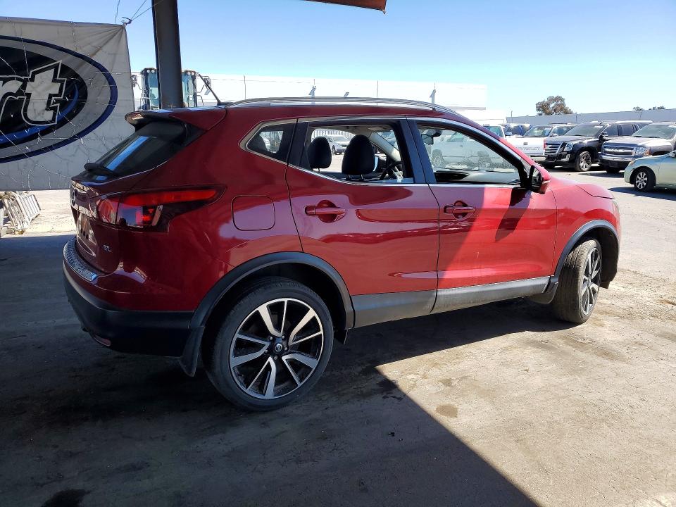 2017 Nissan Rogue VIN JN1BJ1CP1HW022394 COPART salvage auction — MECHANICAL, Ca - Dis/Dlr/Exp Only Clean Title (P), sold $2,700 on 2026-07-30 (photo 3)