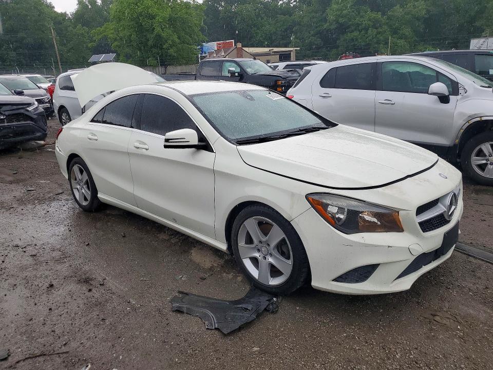 2015 Mercedes-benz VIN WDDSJ4EB4FN281180 COPART salvage auction — REAR END, Wv - Certificate Of Title, sold $1,300 on 2026-08-04 (photo 4)