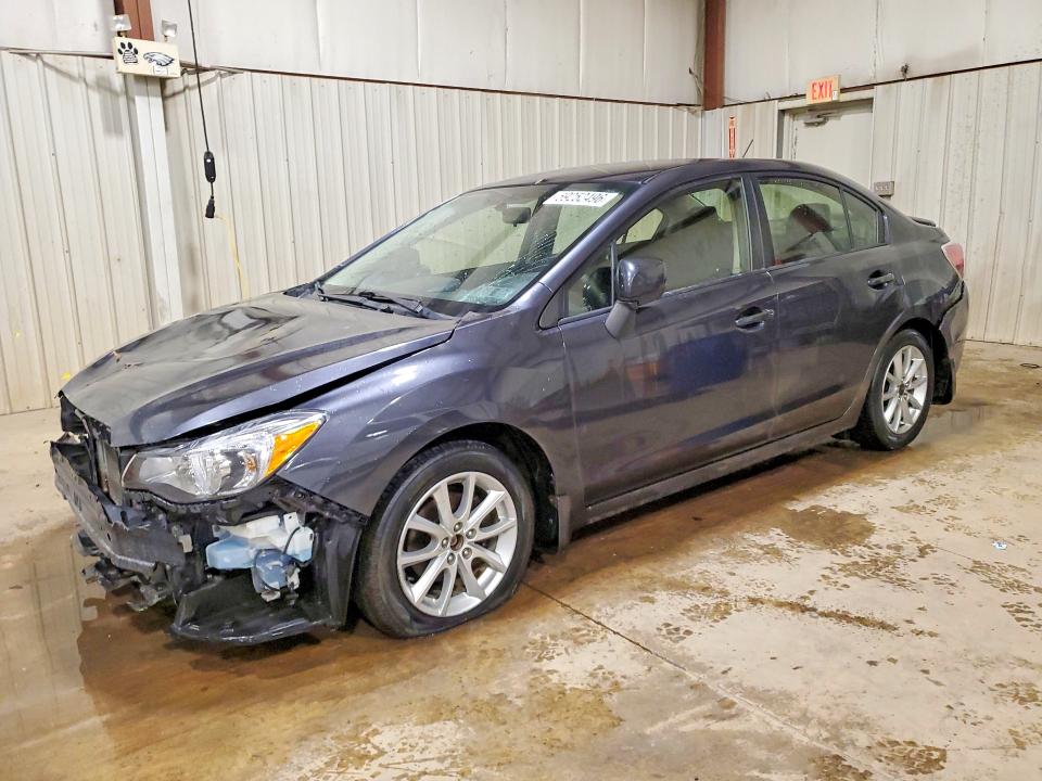 2013 Subaru Impreza VIN JF1GJAC6XDH033117 COPART salvage auction — FRONT END, Pa - Certificate Of Salvage, sold $1,050 on 2026-07-31 (photo 1)