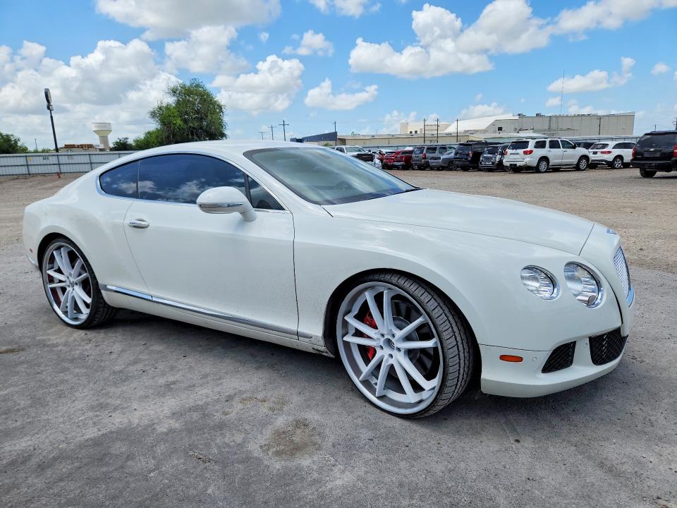 2012 Bentley Continental gt VIN SCBFR7ZAXCC071524 COPART salvage auction — MINOR DENT/SCRATCHES, Ny - Certificate Of Title, sold $26,000 on 2026-07-27 (photo 4)