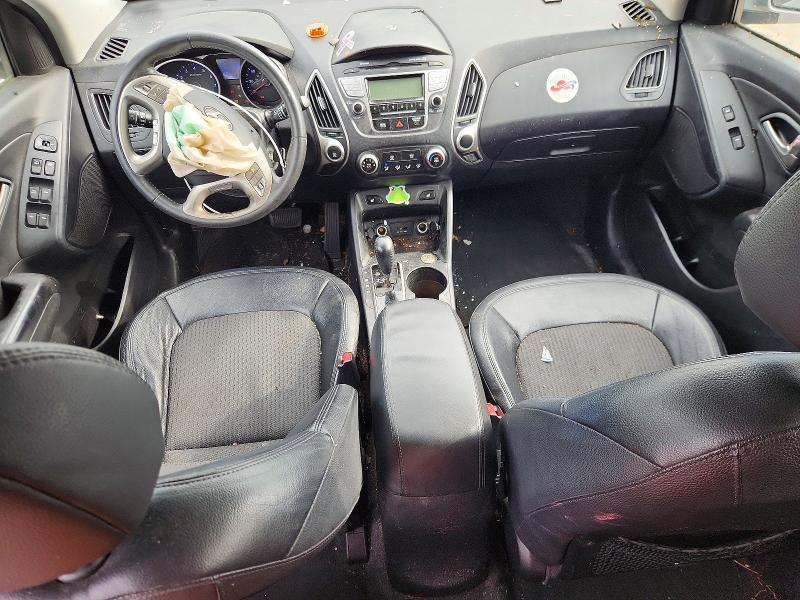 2013 Hyundai Tucson VIN KM8JU3AC1DU639517 COPART salvage auction — FRONT END, Va - Certificate Of Title, sold $550 on 2026-07-28 (photo 8)