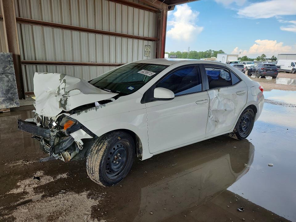 2016 Toyota Corolla VIN 5YFBURHE4GP419762 COPART salvage auction — FRONT END, TX - SALVAGE VEHICLE TITLE (P), sold $800 on 2026-07-17 (photo 1)