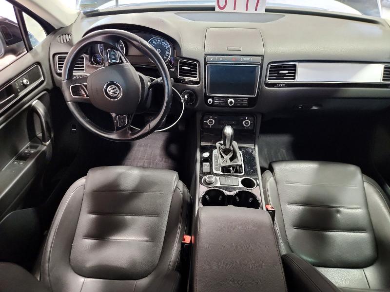 2016 Volkswagen Touareg VIN WVGEF9BP3GD012239 COPART salvage auction — REAR END, Va - Cert Of Title - Salvage, sold $1,050 on 2026-07-31 (photo 8)