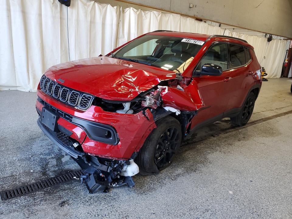 2025 Jeep Compass VIN 3C4NJDBN2ST617487 COPART salvage auction — SIDE, Md - Certificate Of Title, sold $9,500 on 2026-07-27 (photo 1)