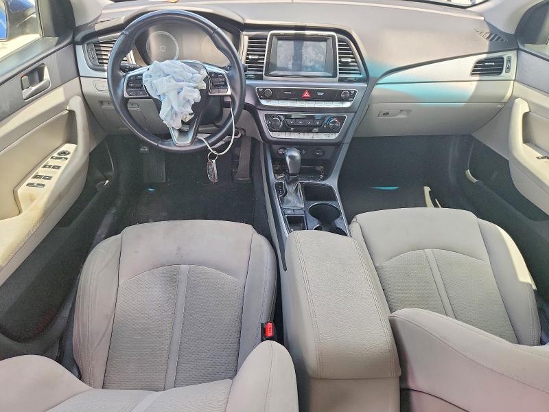 2018 Hyundai Sonata VIN 5NPE34AF8JH604035 COPART salvage auction — FRONT END, Ga - Certificate Of Title, sold $975 on 2026-08-03 (photo 8)