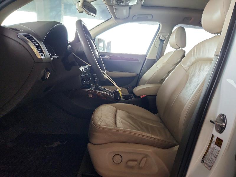 2011 Audi Q5 VIN WA1LFAFP5BA079792 COPART salvage auction — FRONT END, CA - SALVAGE CERTIFICATE, sold $550 on 2026-07-16 (photo 7)