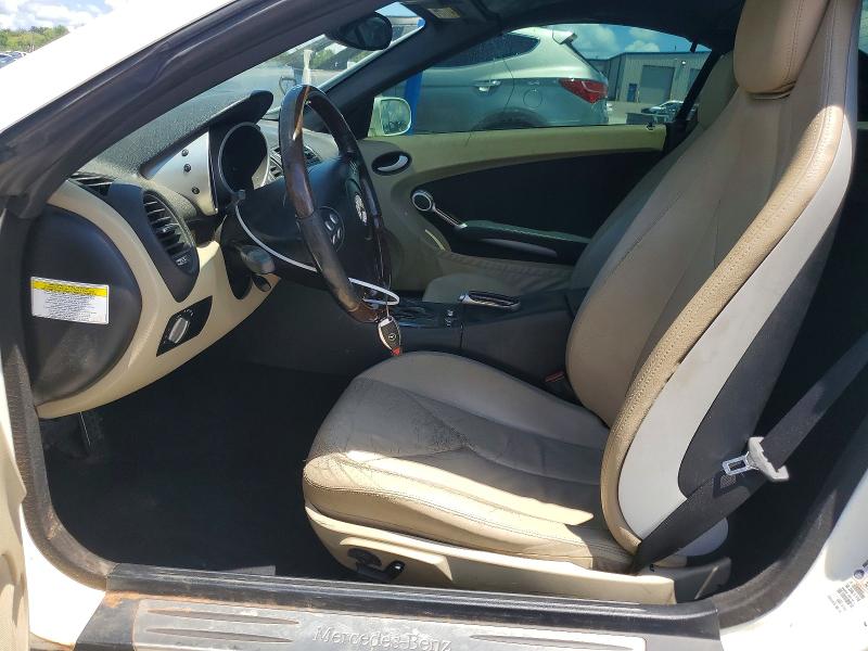2007 Mercedes-benz Slk-klasse VIN WDBWK54F67F157943 COPART salvage auction — FRONT END, Ok - Cert Of Title-Salvage, sold $675 on 2026-07-28 (photo 7)