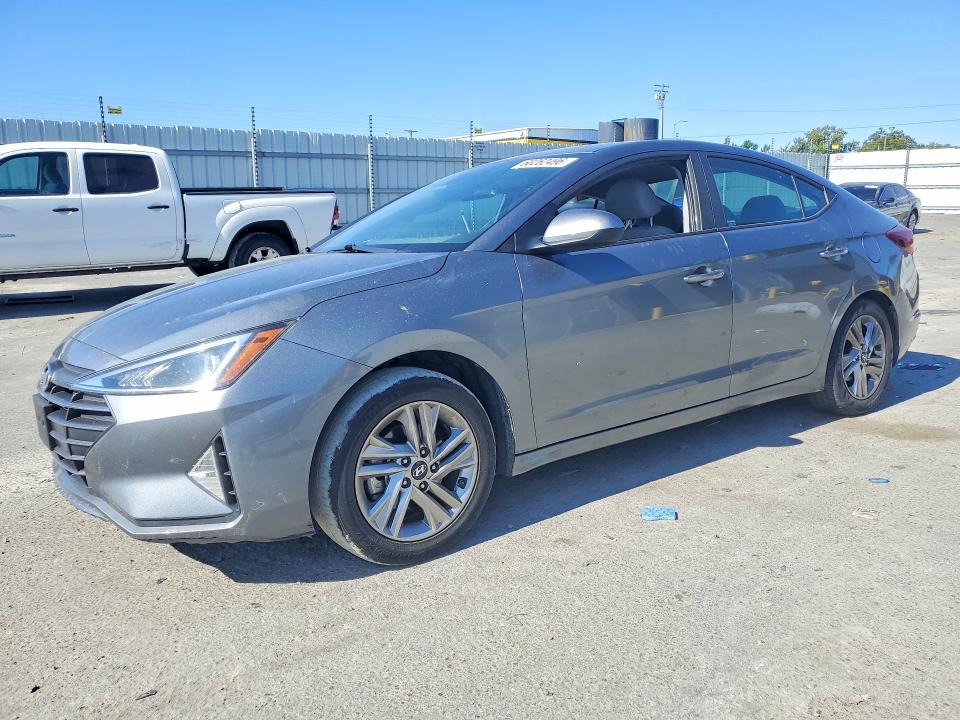 2019 Hyundai Elantra VIN KMHD84LF8KU764431 COPART salvage auction — SIDE, Ca - Salvage Certificate, sold $2,150 on 2026-07-21 (photo 1)