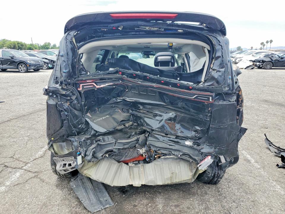 2023 Kia Carnival VIN KNDNE5H33P6299199 COPART salvage auction — REAR END, Ca - Salvage Certificate (P), sold $1,500 on 2026-07-21 (photo 6)