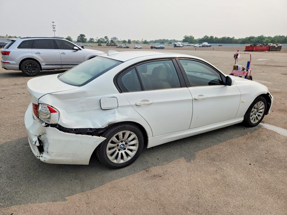 2009 BMW 3 series VIN WBAPH775X9NL82875 COPART salvage auction — FRONT END, NY - MV-907A SALVAGE CERTIFICATE, sold $80 on 2026-07-27 (photo 3)