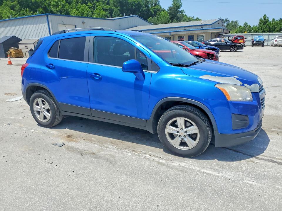 2015 Chevrolet Trax VIN KL7CJRSB8FB103142 COPART salvage auction — SIDE, Wv - Salvage Certificate, sold $950 on 2026-07-16 (photo 4)
