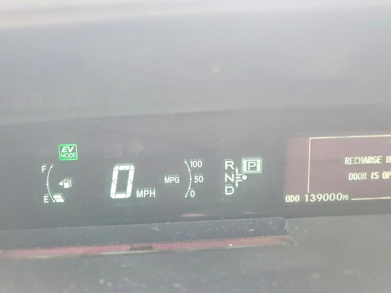 2012 Toyota Prius VIN JTDKN3DP8C3009566 COPART salvage auction — SIDE, Ca - Salvage Certificate, sold $4,100 on 2026-07-28 (photo 9)
