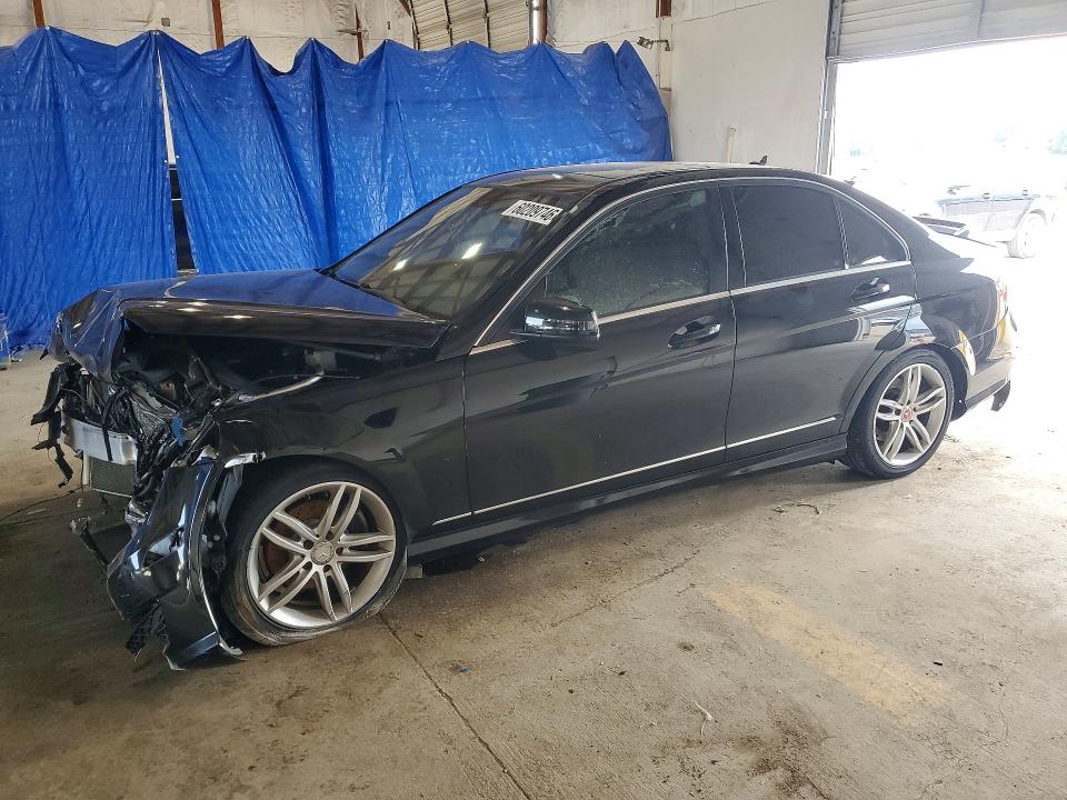 2012 Mercedes-benz VIN WDDGF8BB7CR212765 COPART salvage auction — FRONT END, Ky - Cert Of Title-Salvage, sold $250 on 2026-08-17 (photo 1)