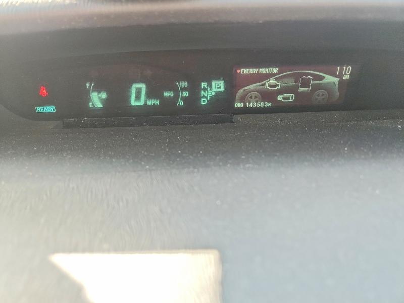 2013 Toyota Prius VIN JTDKN3DUXD1717191 COPART salvage auction — FRONT END, MD - CERT OF SALVAGE > 75% DAMAGE, sold $400 on 2026-07-21 (photo 9)