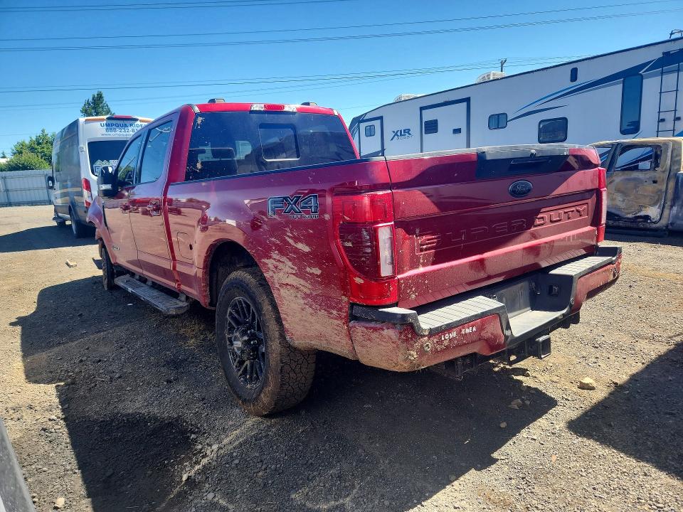 2022 Ford F350 VIN 1FT8W3BT9NEF27555 COPART salvage auction — FRONT END, Or - Salvage Title Certificate, sold $26,500 on 2026-09-15 (photo 2)