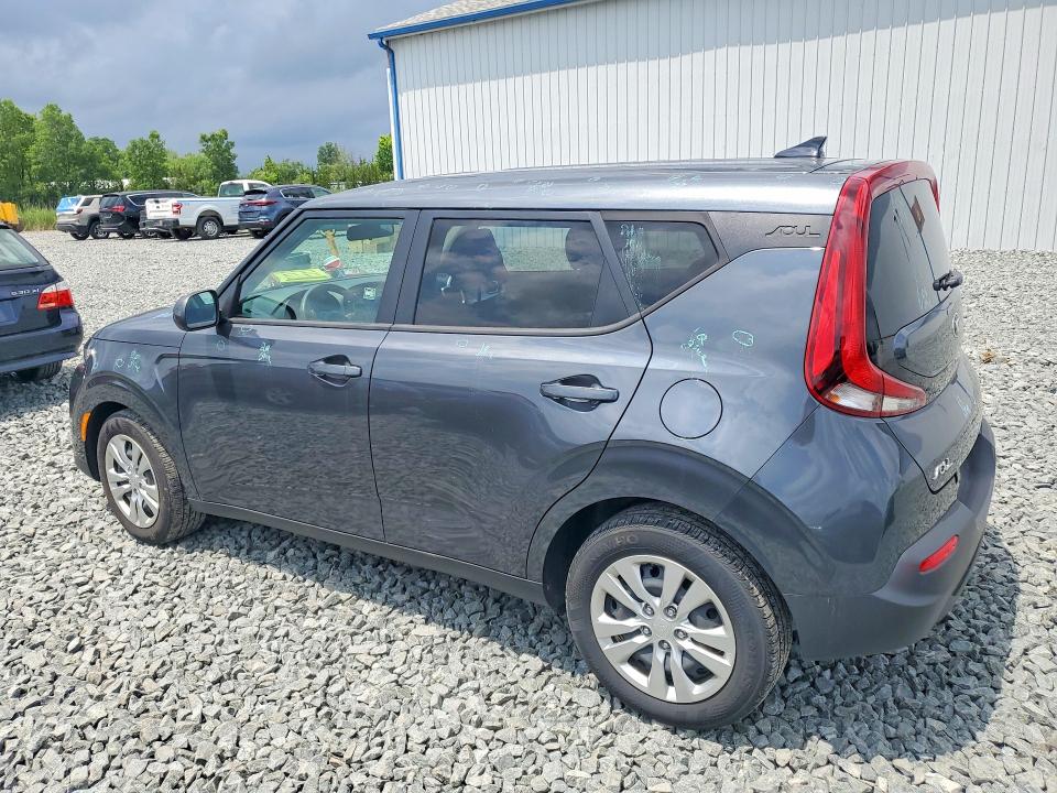 2021 Kia Soul VIN KNDJ23AU2M7754323 COPART salvage auction — HAIL, Oh - Cert Of Title-Salvage, sold $3,700 on 2026-07-23 (photo 2)