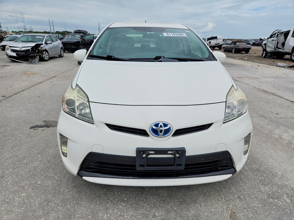 2013 Toyota Prius VIN JTDKN3DU4D5574795 COPART salvage auction — MINOR DENT/SCRATCHES, Mi - Certificate Of Title, sold $70 on 2026-07-29 (photo 5)