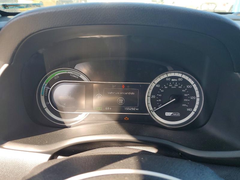 2018 Kia Niro VIN KNDCC3LC8J5161762 COPART salvage auction — MECHANICAL, Ca - Dis/Dlr/Exp App For Dup Clean, sold $1,500 on 2026-07-24 (photo 9)