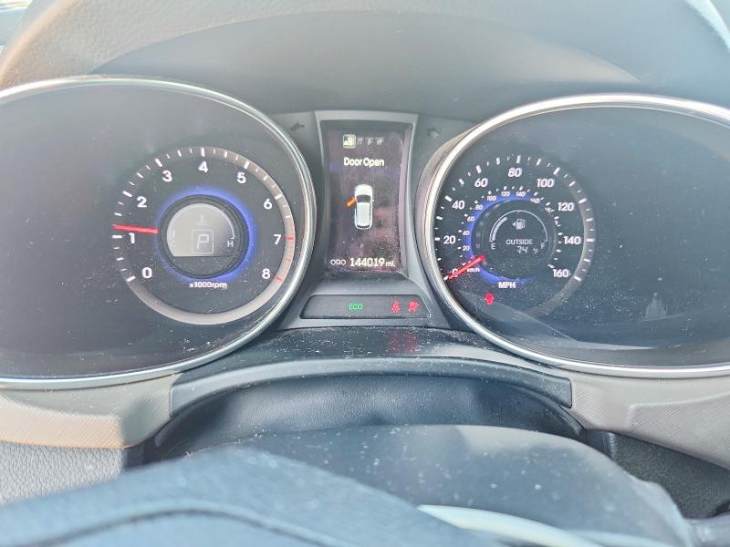 2013 Hyundai Santa fe VIN KM8SR4HFXDU009359 COPART salvage auction — FRONT END, Oh - Cert Of Title-Salvage, sold $125 on 2026-07-31 (photo 9)