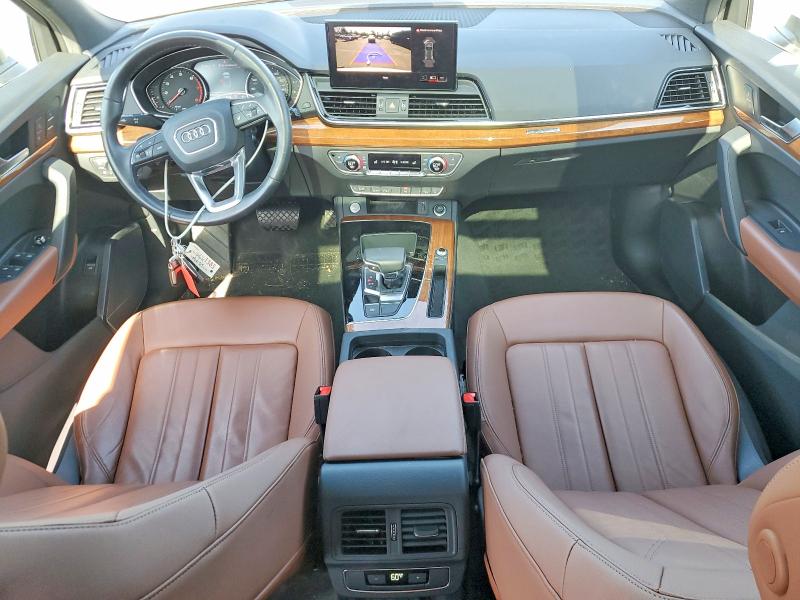 2023 Audi Q5 VIN WA1GAAFY1P2129923 COPART salvage auction — FRONT END, Ny - Mv-907A Salvage Certificate, sold $15,800 on 2026-07-08 (photo 8)