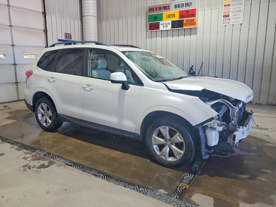 2014 Subaru Forester VIN JF2SJAGC5EH492501 COPART salvage auction — FRONT END, Pa - Certificate Of Salvage, sold $175 on 2026-07-30 (photo 4)