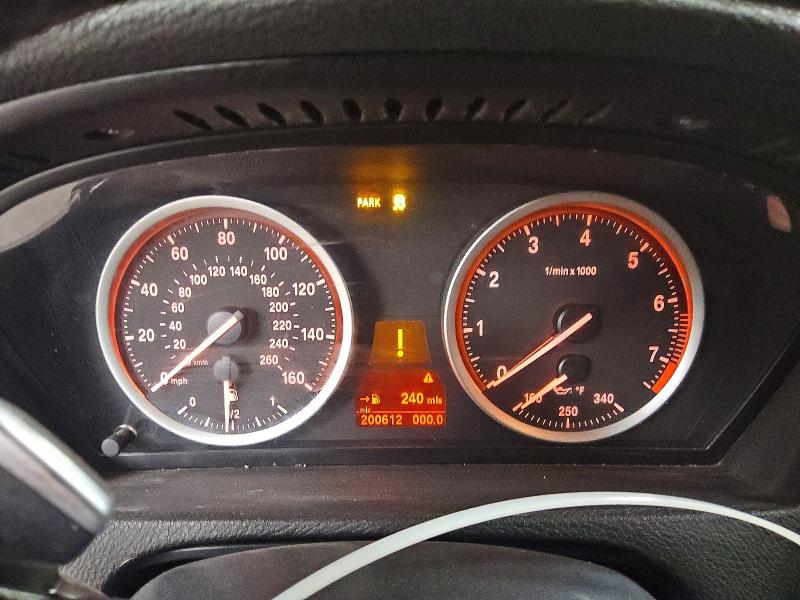 2012 BMW X6 VIN 5UXFG2C58CL781053 COPART salvage auction — MECHANICAL, TX - CERTIFICATE OF TITLE, sold $475 on 2026-09-10 (photo 9)